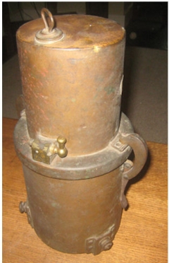 Front of Carbide Generator