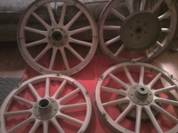 New Wheels ready for paint