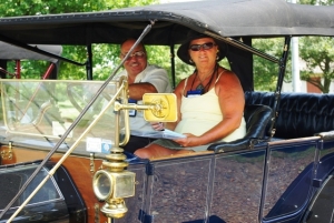 Steve and Darlene Bono on tour in their 1912 E-M-F